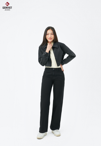 Quần Jeans Nữ Suông Vừa TQ1223J08737
