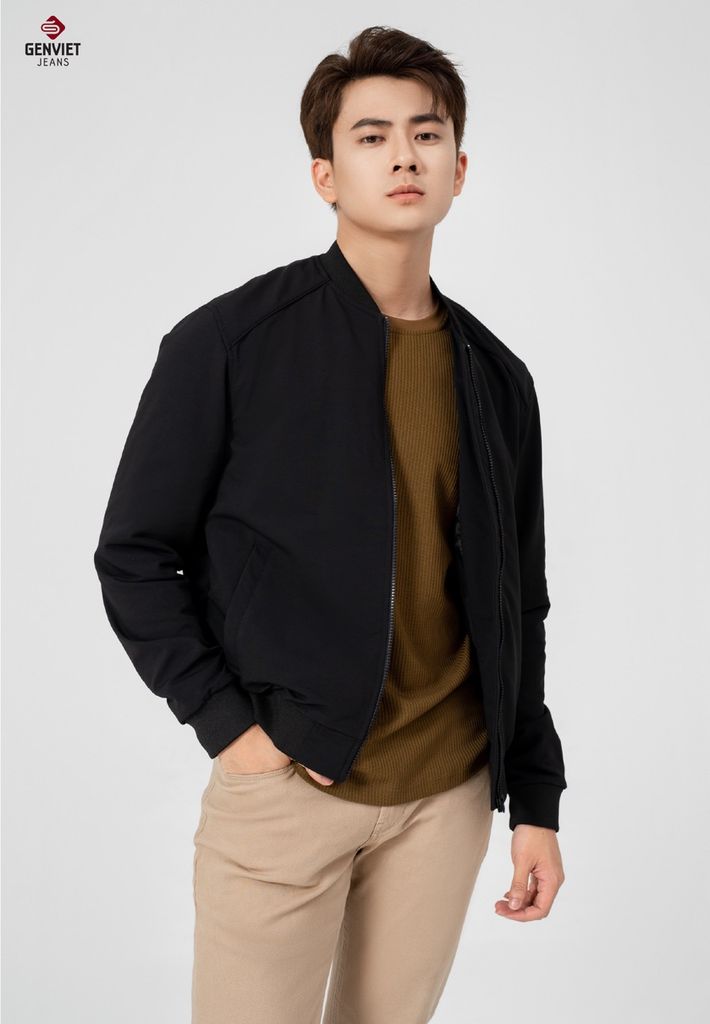 Áo Khoác 2 Lớp Nam Suông Vừa