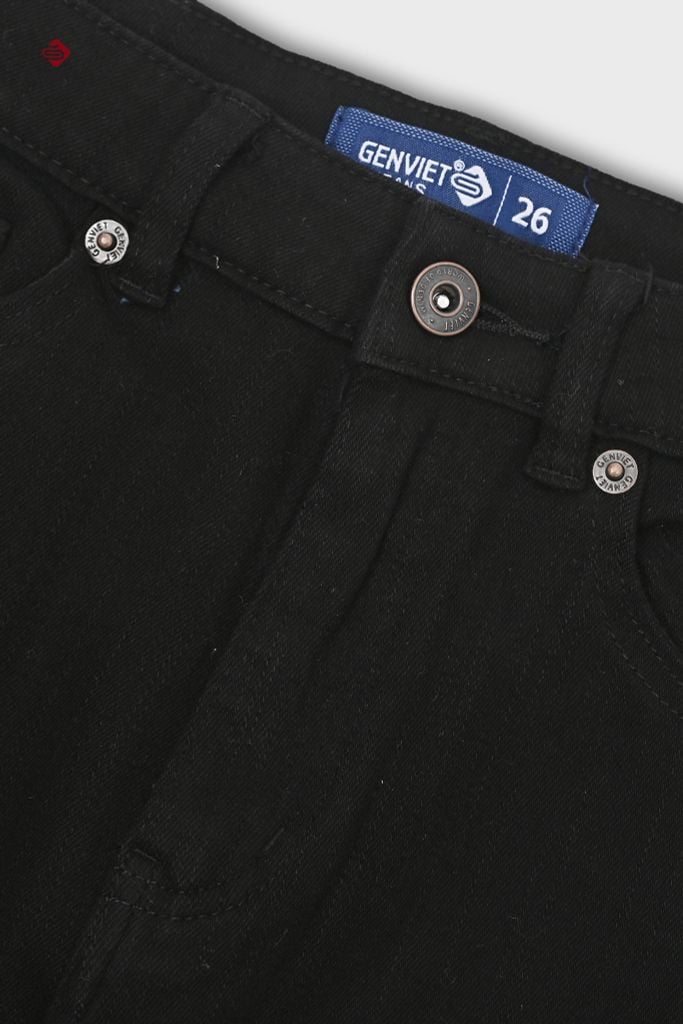Quần Dài Jeans Nữ Suông Vừa