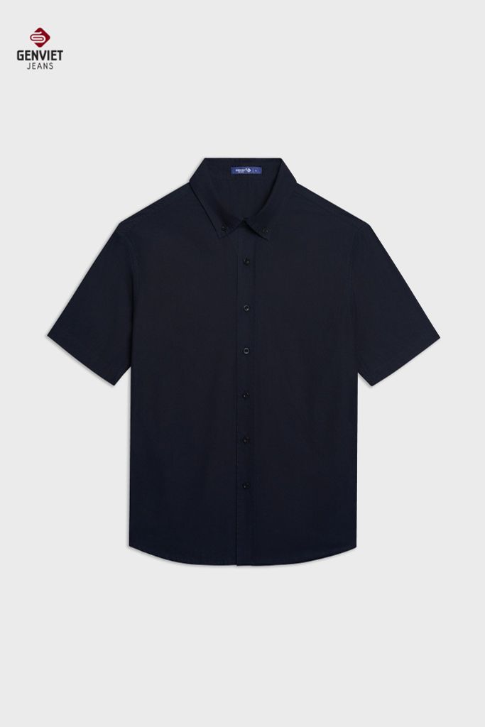 Áo Sơmi Cotton Cộc Tay Nam Suông Vừa TA1123C08928