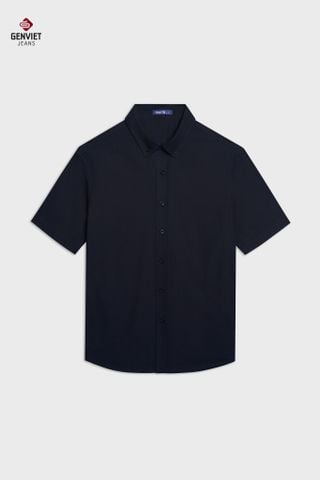 Áo Sơmi Cotton Cộc Tay Nam Suông Vừa TA1123C08928
