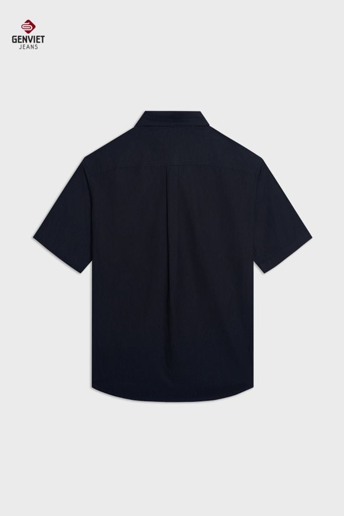 Áo Sơmi Cotton Cộc Tay Nam Suông Vừa TA1123C08928