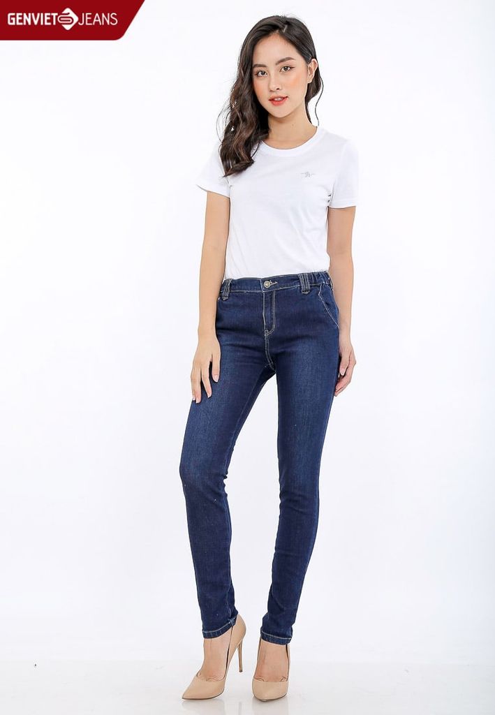 Quần dài Nữ Jeans ôm DQ103J482