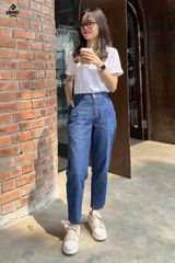 Quần Jeans Nữ Dáng Chinos DQ106J8282