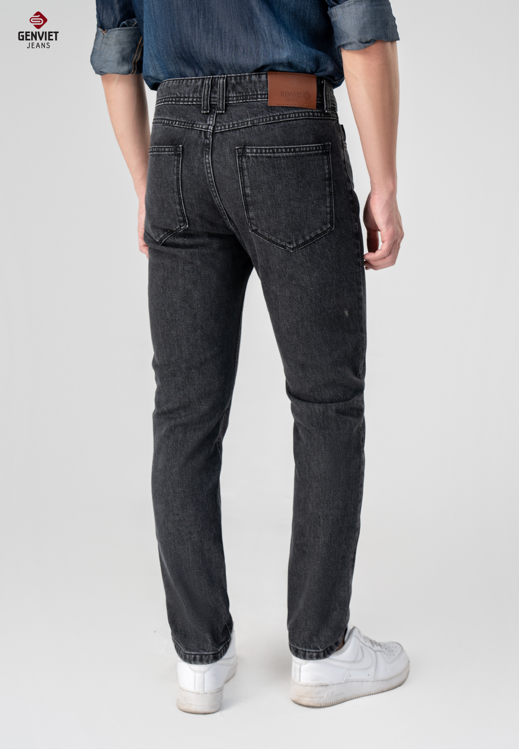  Quần Dài Nam Jeans Col Đứng D1108J8100 