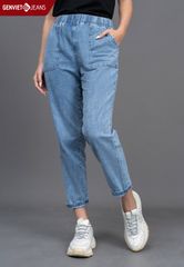  Quần Dài Nữ Jeans Col Thụng TQ104J2248 