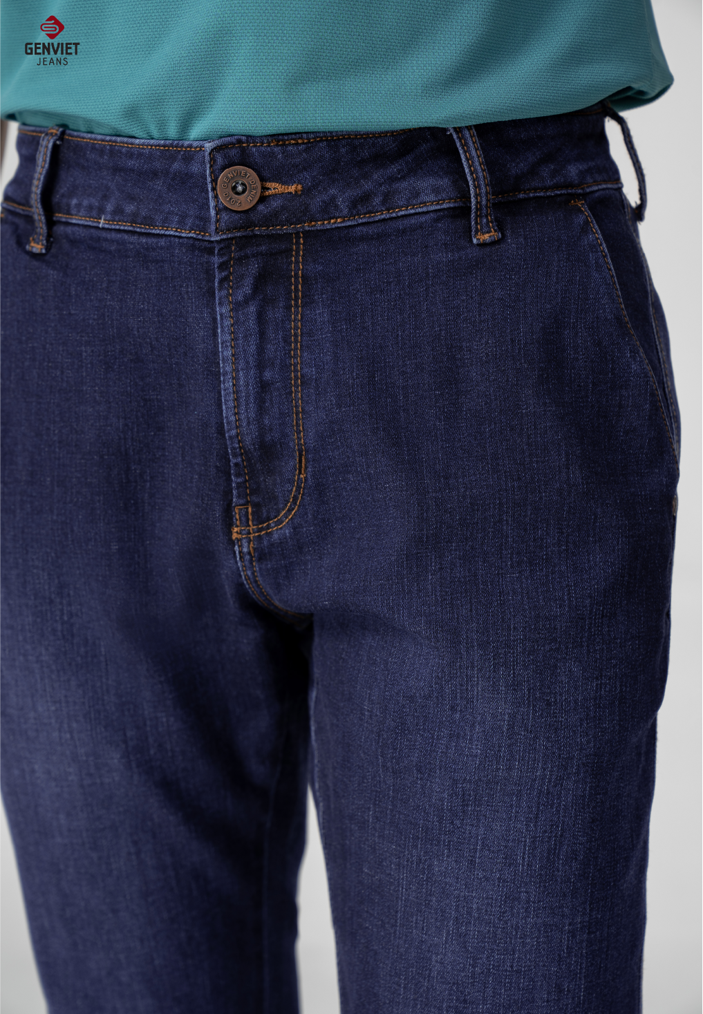  Quần Dài Nam Jeans Col Đứng D1108J8285 