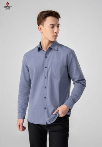 Áo Sơ Mi Dài Tay Nam D3121C8165