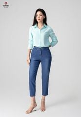 Quần Jeans Nữ Dáng Baggy DQ106J8338