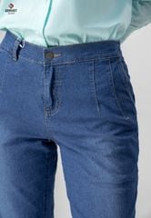 Quần Jeans Nữ Dáng Baggy DQ106J8338