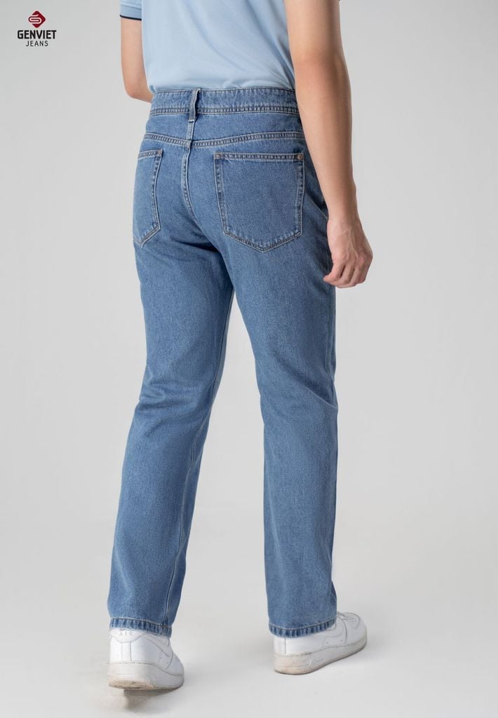 Quần Jeans Nam Ống Đứng D1109J8135