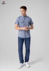 Áo Sơ Mi Cộc Tay Nam D3321C8197