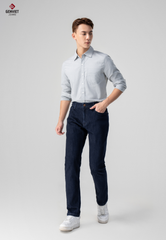Quần Jeans Nam Ống Col Đứng D1108J8136