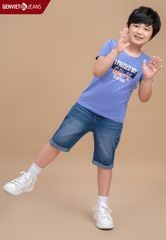 Quần Ngố Bé Trai Jeans Col Thụng NQ304J1808