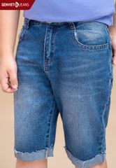 Quần Ngố Bé Trai Jeans Col Thụng NQ304J1808