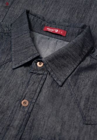 Áo Sơ Mi Jeans Cộc Tay Nam T3321J8196