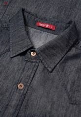 Áo Sơ Mi Jeans Cộc Tay Nam T3321J8196