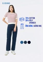 Quần Jeans Nữ Ống Đứng DQ1209J08782