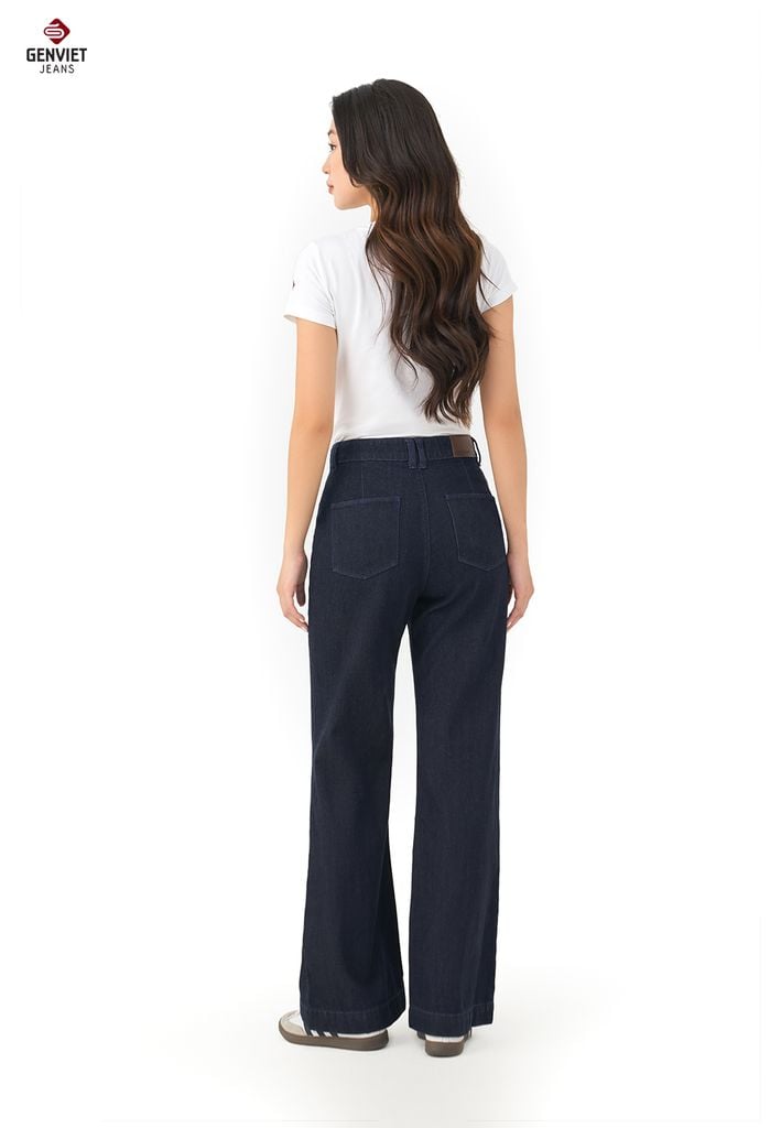 Quần Jeans Nữ Ống Vảy TQ1222J08735