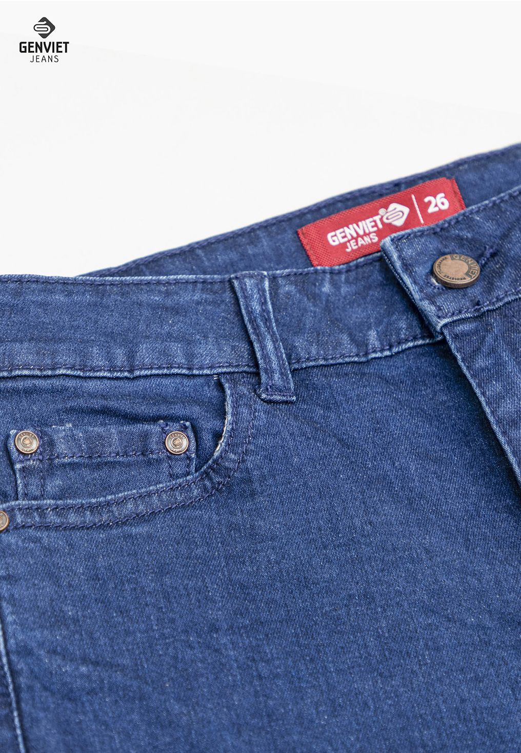  Quần Dài Nữ Jeans Đứng DQ109J8128 