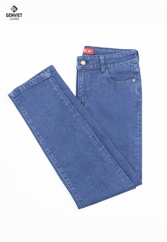 Quần Jeans Nữ Ống Đứng DQ109J8128