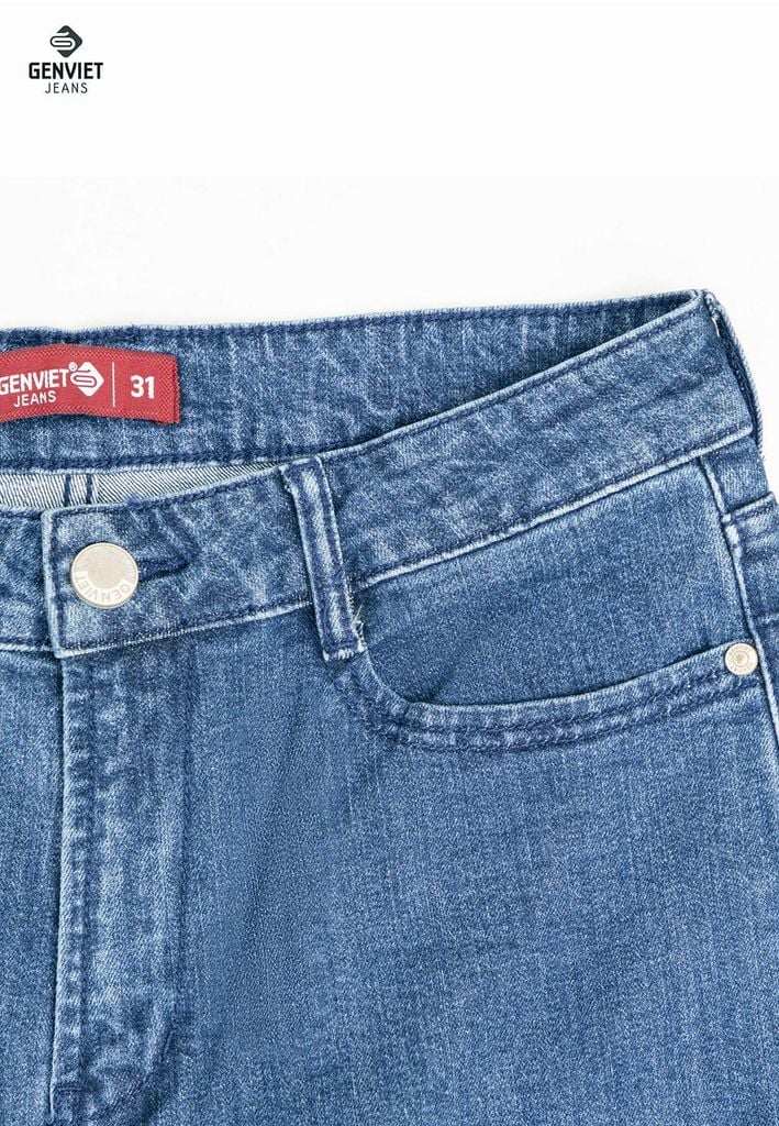Quần Jeans Nam Ống Col Vừa D1103J8129