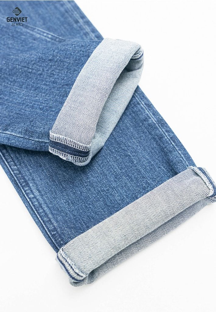 Quần Jeans Nam Ống Col Vừa D1103J8129