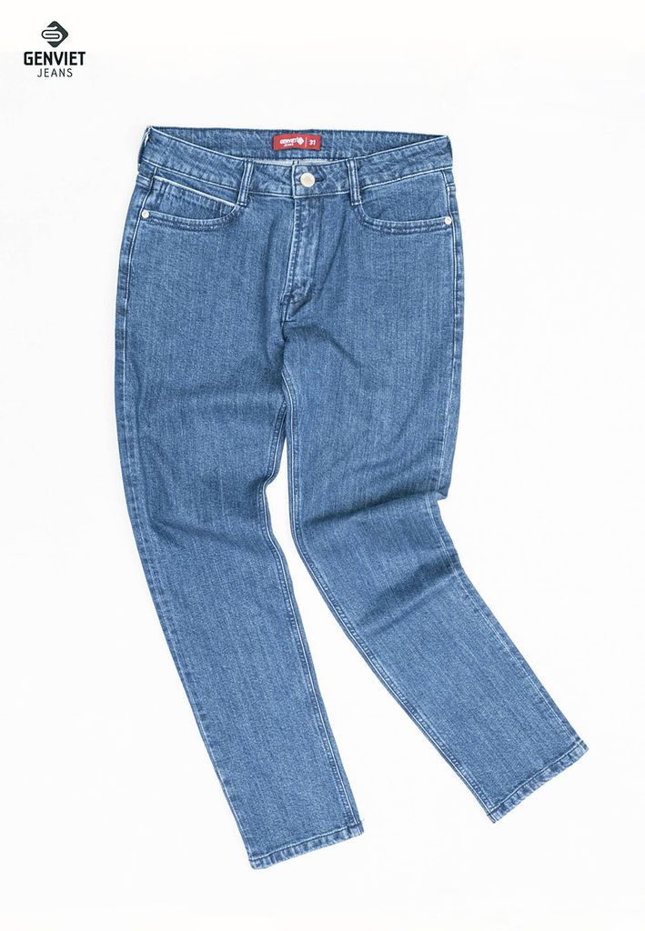 Quần Jeans Nam Ống Col Vừa D1103J8129