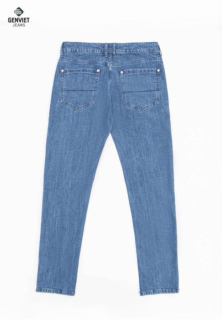 Quần Jeans Nam Ống Col Vừa D1103J8129