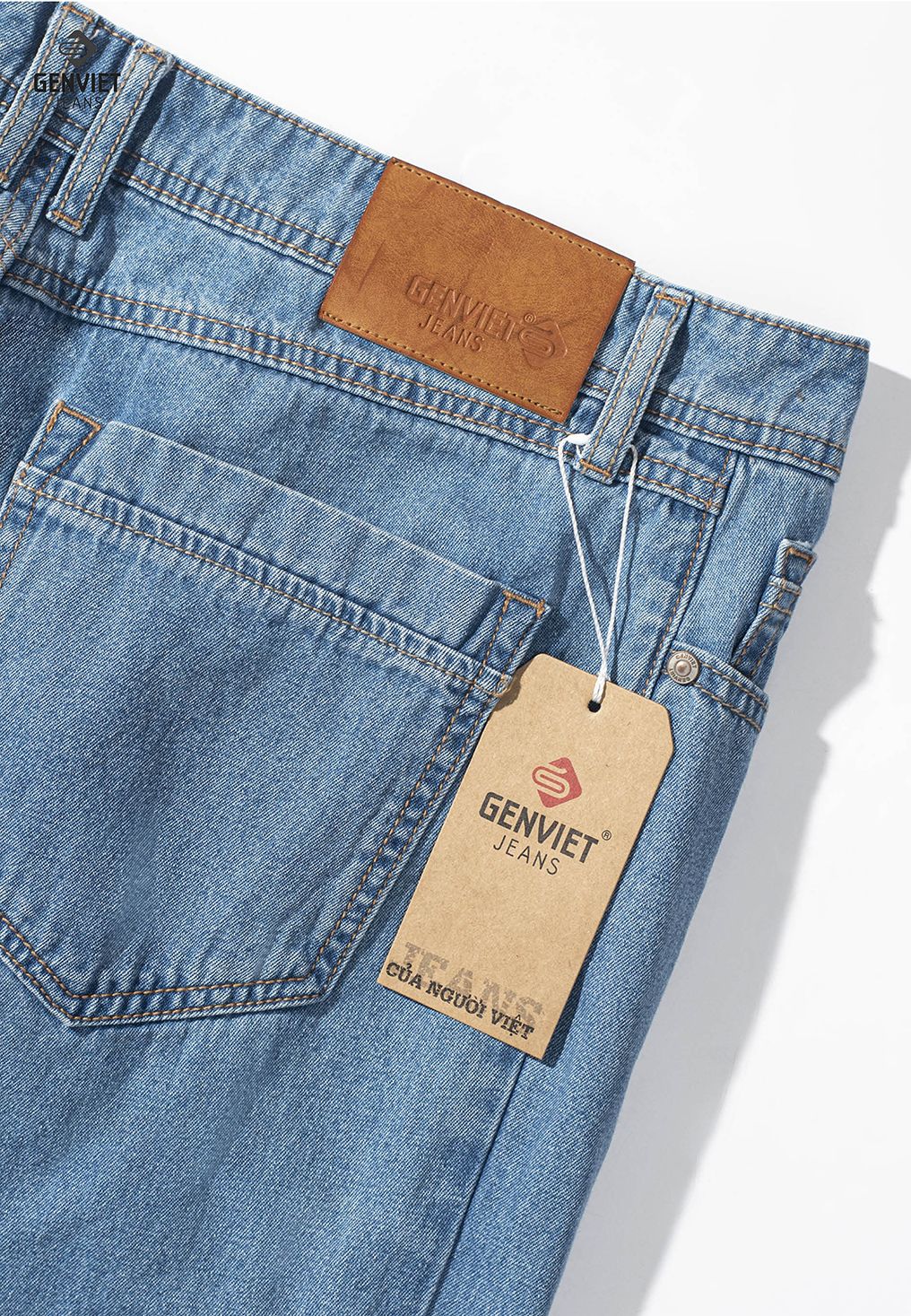  Quần Dài Nam Jeans Col Đứng D1108J8095 