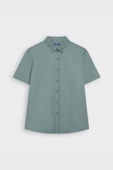 Áo Sơmi Cotton Cộc Tay Nam Suông Vừa TA1123C08928