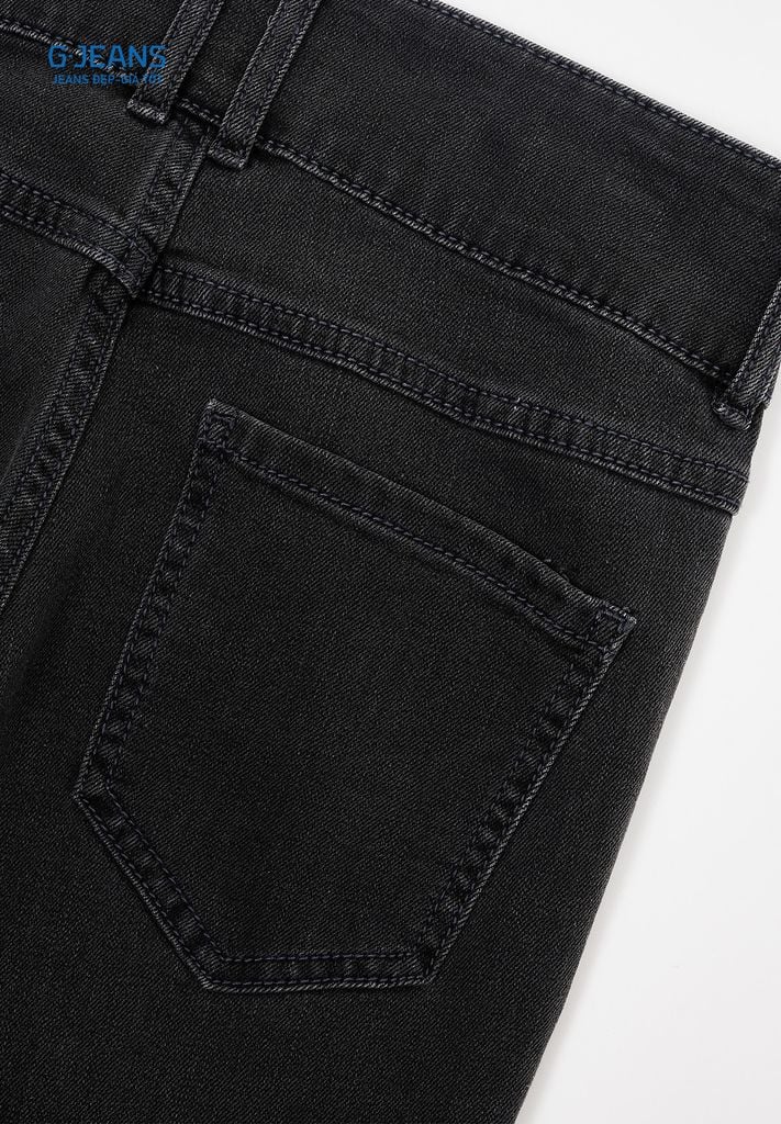 Quần Jeans Nữ Suông Vảy DQ1210J08783