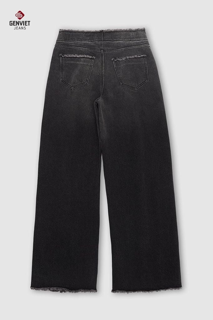 Quần Jeans Nữ Ống Suông XQ124J8692
