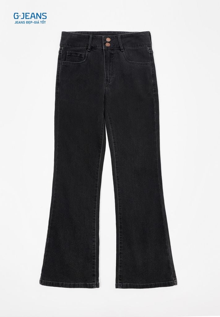 Quần Jeans Nữ Suông Vảy DQ1210J08783