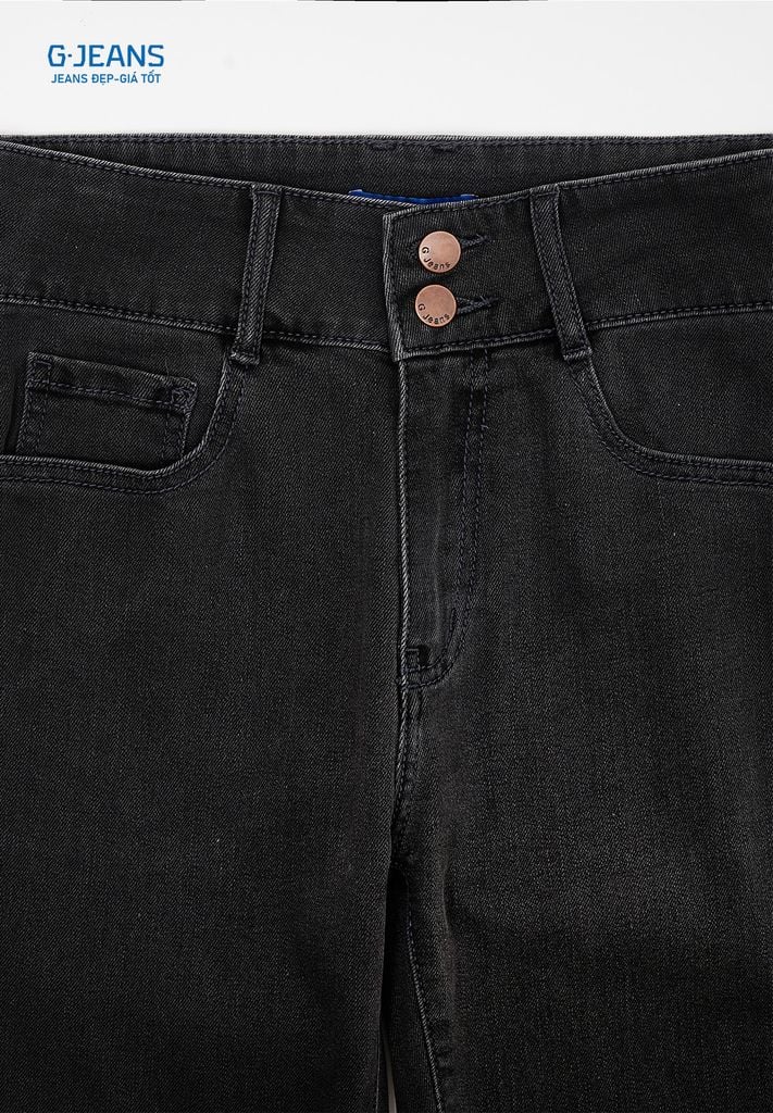 Quần Jeans Nữ Suông Vảy DQ1210J08783