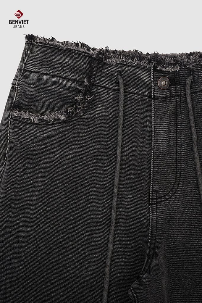 Quần Jeans Nữ Ống Suông XQ124J8692