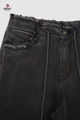 Quần Jeans Nữ Ống Suông XQ124J8692