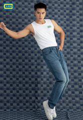 Quần Dài Nam Jeans Col Đứng T1108J8380