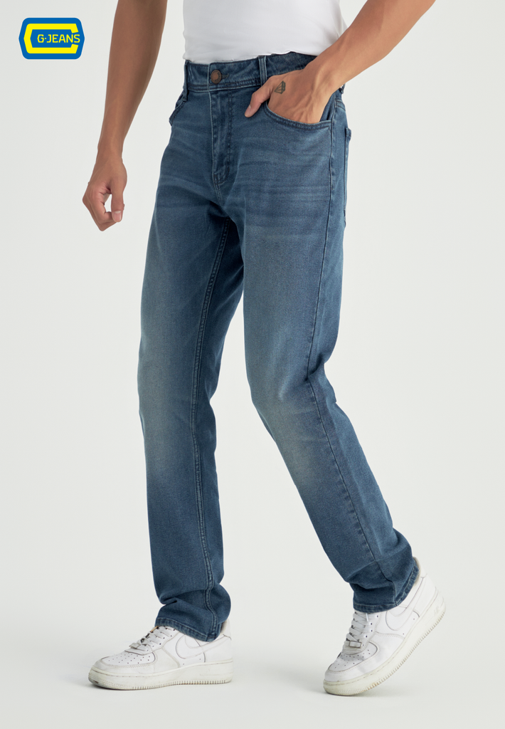 Quần Dài Nam Jeans Col Đứng T1108J8380