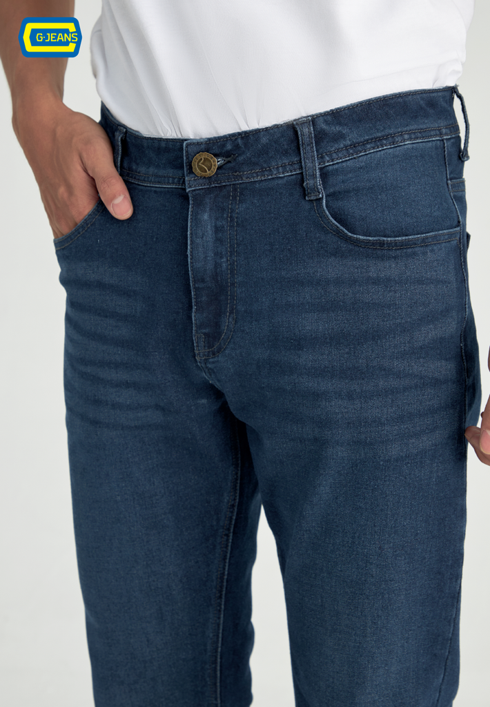 Quần Dài Nam Jeans Col Đứng D1108J8382 - Hàng lỗi