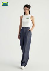 Quần Dài Nữ Jeans Suông DQ124J8404