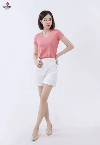 Áo Thun Cộc Tay Nữ Cotton Suông Vừa TC323T8231