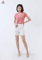 Áo Thun Cộc Tay Nữ Cotton Suông Vừa TC323T8231