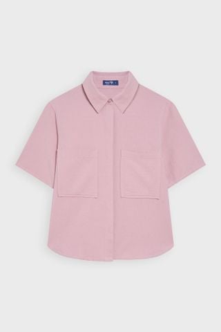 Áo Sơmi Cộc Tay Nữ Croptop TA2229C08955