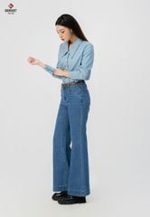 Quần Jeans Nữ Ống Suông TQ124J8529