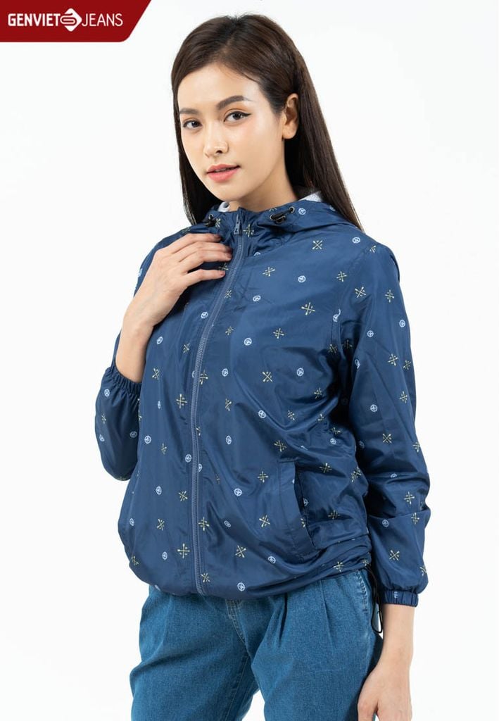 Áo Khoác 2 Lớp Nữ Gió Suông Vừa TH123G691