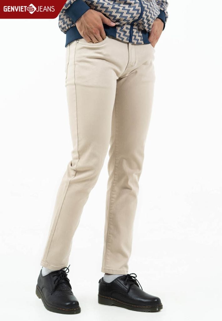 Quần Dài Nam Kaki Col Cơ Bản D1103K876