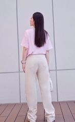 Quần dài jeans nữ dáng suông vừa DQ1223J08980