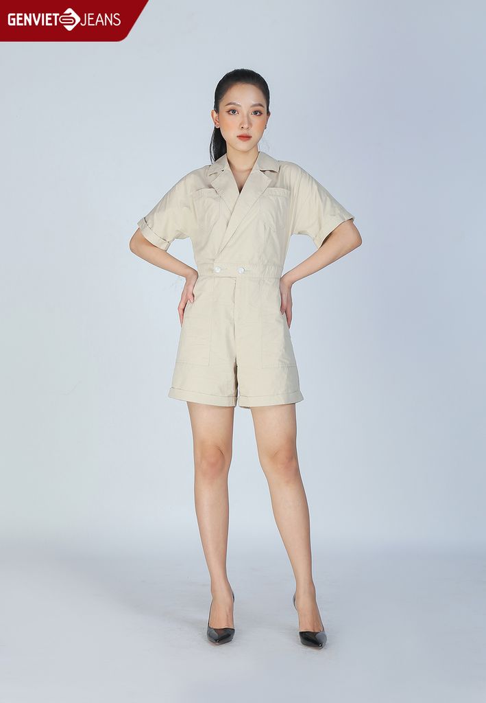 Xs424K1887 - Jumsuit Nữ Thời Trang  Safari