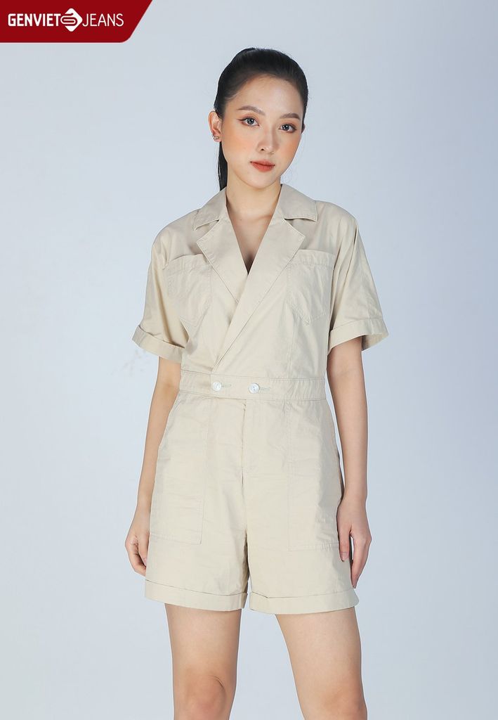 Xs424K1887 - Jumsuit Nữ Thời Trang  Safari